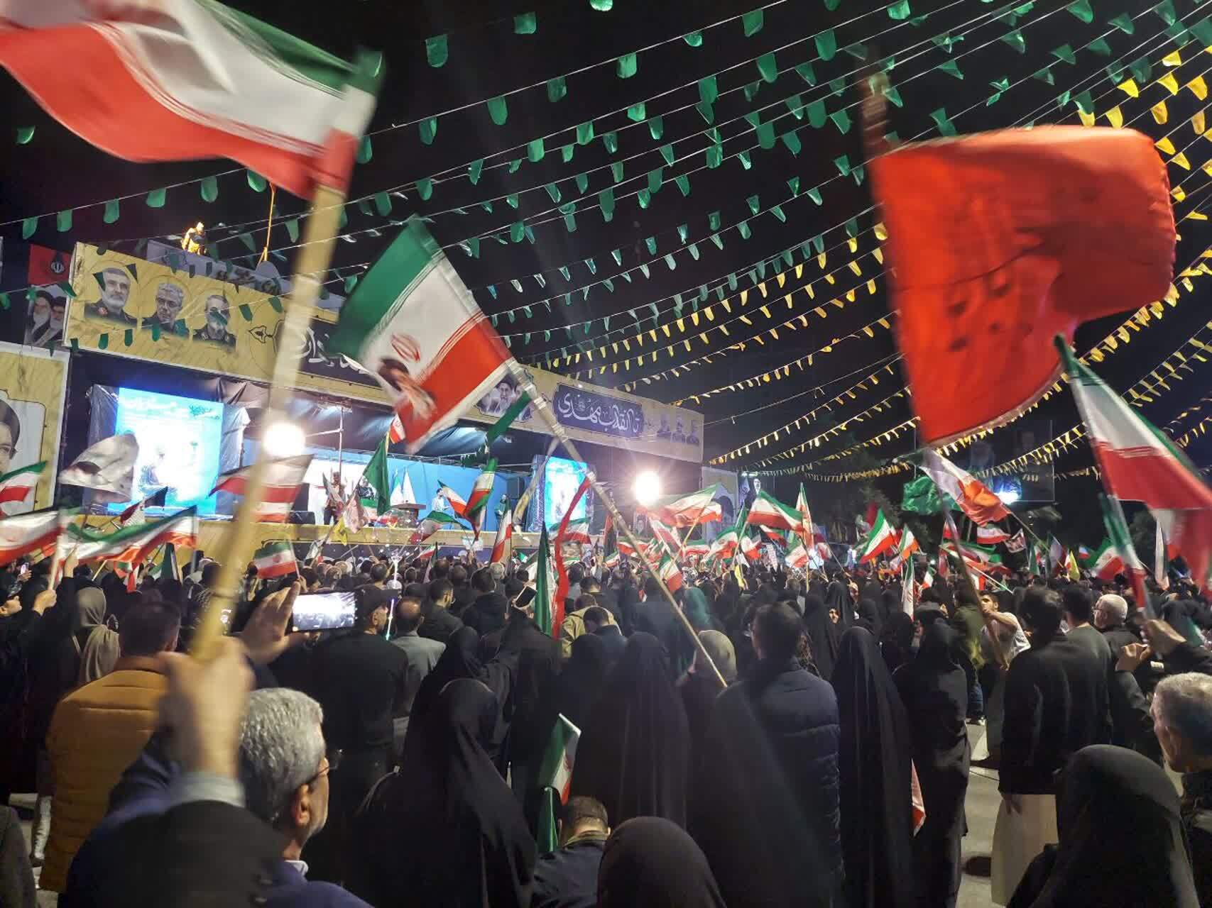 ایران قوی با حضور مستمر مردم همیشه در صحنه ساری ایران قوی با حضور مستمر مردم همیشه در صحنه ساری