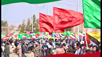 نمایش عظیم اقتدار ملی و رزمایش جانفدا برای ایران امام رضایی