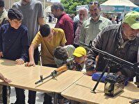 مسجدالنبی قزوین میزبان آموزش نظامی داوطلبان جانفدا 