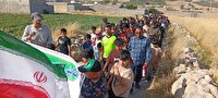 برگزاری همایش پیاده روی خانوادگی در بخش بوستان باشت