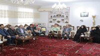 تجلیل استاندار آذربایجان شرقی از خانواده های شهدای جنگ رمضان در بناب