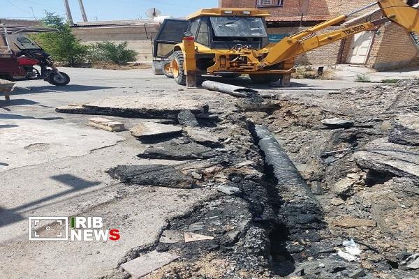 رفع پس زدگی فاضلاب در بندر ماهشهر