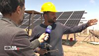 توسعه نیروگاه های خورشیدی در استان اردبیل