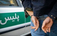 زمین گیر شدن سارق قطعات و محتویات خودرو در اراک