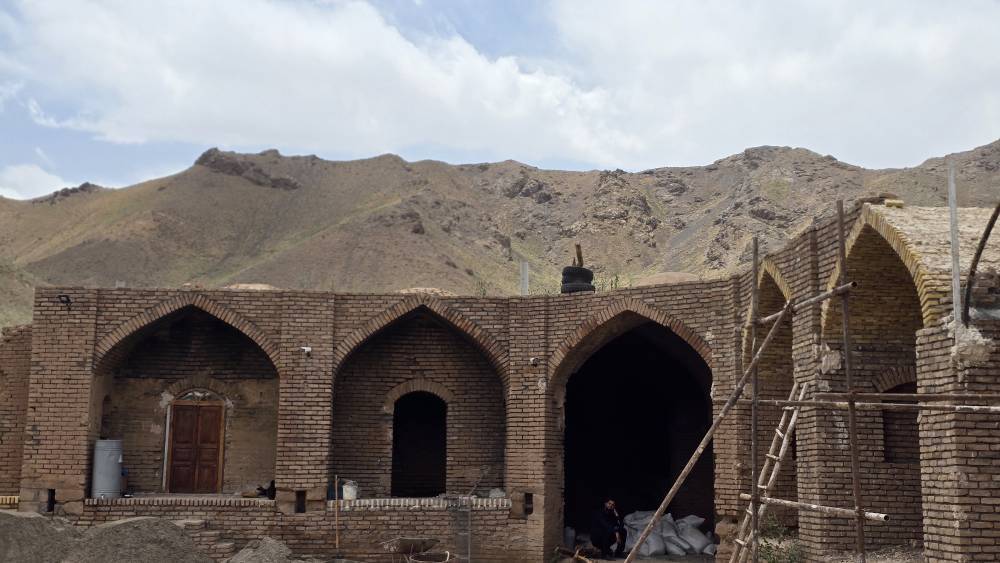 احیای کاروانسرای تاریخی رباط کامه تربت‌ حیدریه