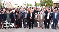 همدلی عشایر آسمان‌آباد با مدافعان وطن