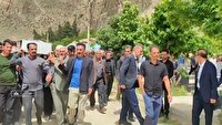 تشییع پدرشهید ابوالفتح رحیمی در مالخلیفه