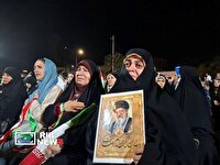 پاسخ ساکنان کیش به یاوه گویی‌های ترامپ در صد و دومین شب از حماسه خیابان