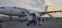 ورود هفتمین پرواز حجاج استان گلستان به فرودگاه بین المللی شهدای گرگان عصر امروز