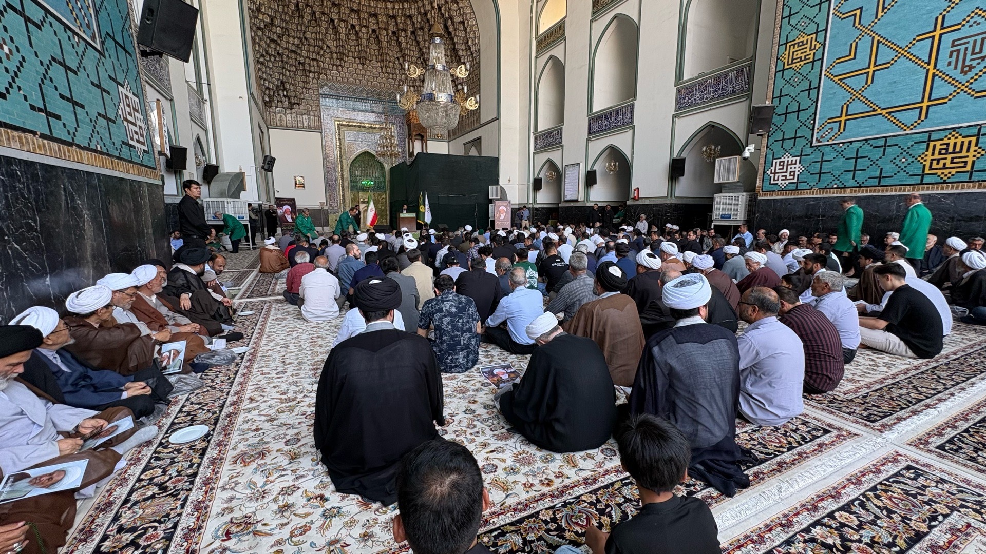 بزرگداشت آیت‌ الله فیاض در حرم مطهر رضوی