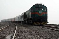 خروج قطار تبریز - مشهد از ریل
