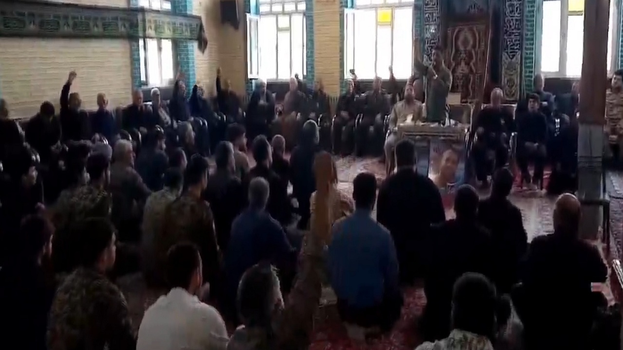 برگزاری مراسم بزرگداشت شهدای جنگ تحمیلی دوم در ایلخچی