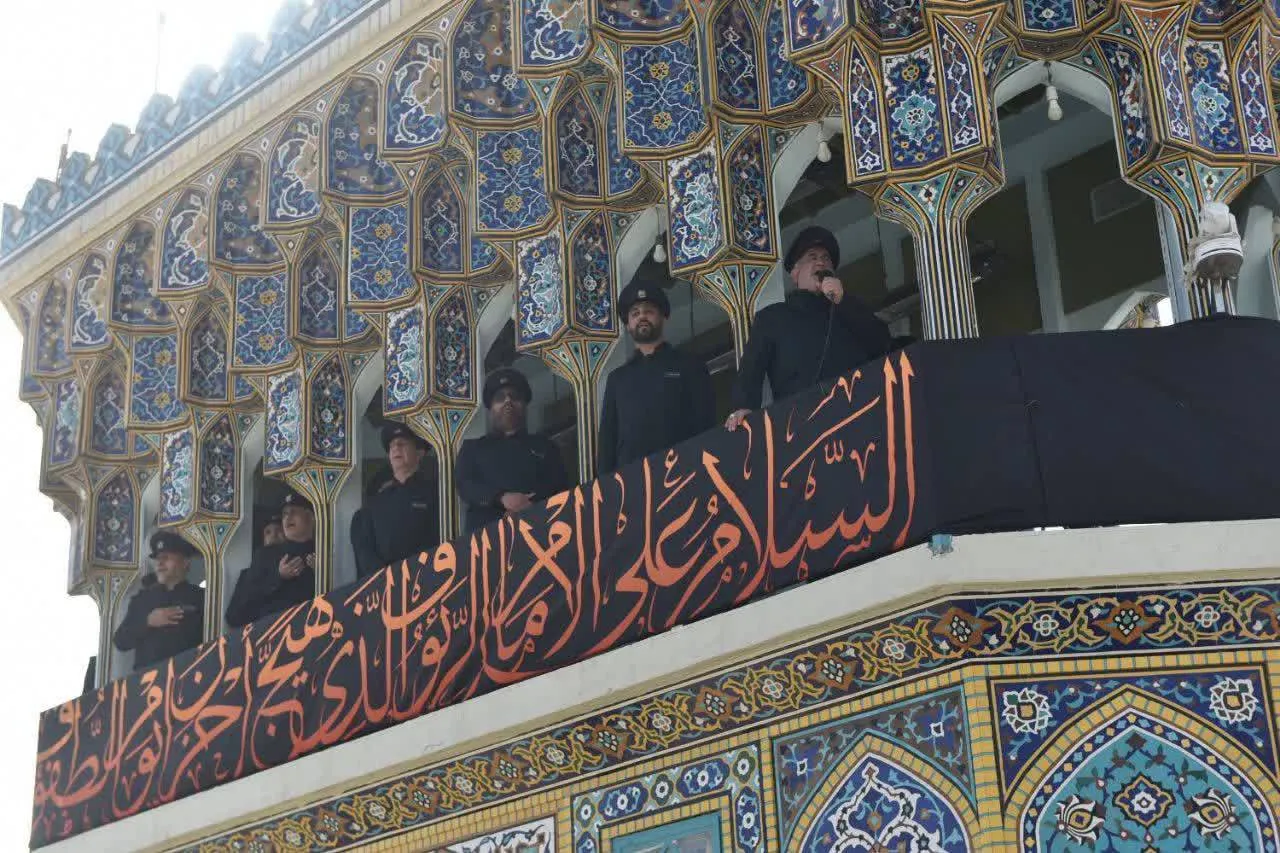 برگزاری آیین سنتی نخل‌گردانی با حضور خادمیاران البرزی