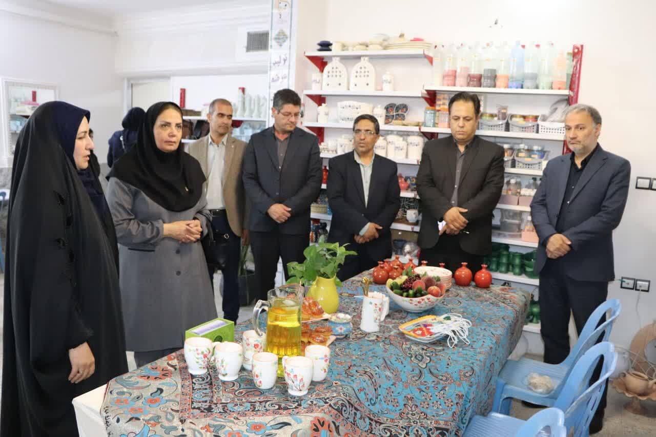 افتتاح یک خانه صنایع‌دستی در اسفراین