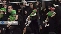 زنجان؛ اجتماع شیرخوارگان حسینی از قاب دوربین