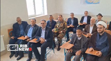 افتتاح مدرسه سه کلاسه خیرساز روستایی در مرند