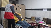 خدمت بی‌منت داوطلبان هلال احمر در ۱۲ منطقه کمتر برخوردار استان یزد