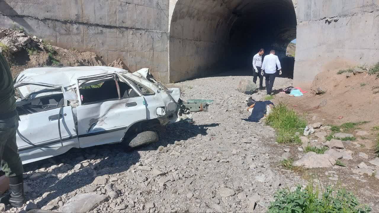 حادثه مرگبار رانندگی در محور رضی - گرمی حادثه مرگبار رانندگی در محور رضی - گرمی