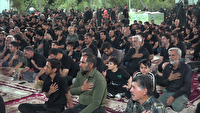 اجتماع عزای سیدالشهدا در روستای طایقان قم