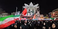 یکصد و بیست و پنجمین شب حضور و همبستگی مردم شهرقدس در خیابان ها