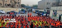 اعزام ۲۵۰ نیروی خدمات شهری شهرداری کرمان برای پشتیبانی از آیین وداع «آقای شهید ایران»
