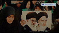 میادین زنجان صحنه دلتنگی و تجدید عهد مردم با رهبر شهید