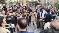 حضور لرستانی‌ها در آیین وداع با آقای شهید ایران