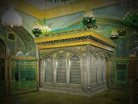 مراسم تدفین آقای شهید امت در حرم رضوی، بدون اختلال در روند زیارت مردم