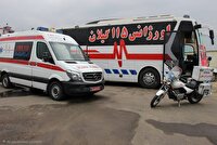 خدمات دهی گروه‌های عملیاتی اورژانس گیلان در مراسم تشییع پیکر رهبر شهید در مشهد