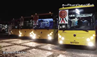 ۱۷۰۰ اتوبوس در آیین تشییع رهبر شهید امت در قم  به مردم خدمات رایگان ارائه می‌کنند