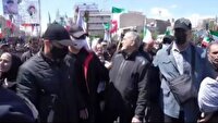 پزشکیان در مراسم تشییع رهبر شهید انقلاب اسلامی حضور یافت