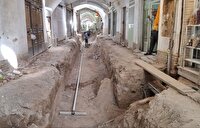 اجرای مرحله دوم ساماندهی بازار تاریخی حضرت عباسی یزد