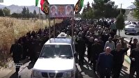 تشییع شهید دانش آموز محمدحسین شیراوند در رومشکان