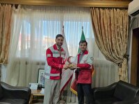 پیوستن علیرضا جهانبخش به جمع امدادگران هلال احمر گیلان