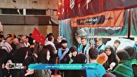 خدمات رسانی موکب اردبیل به زائران در مشهد مقدس