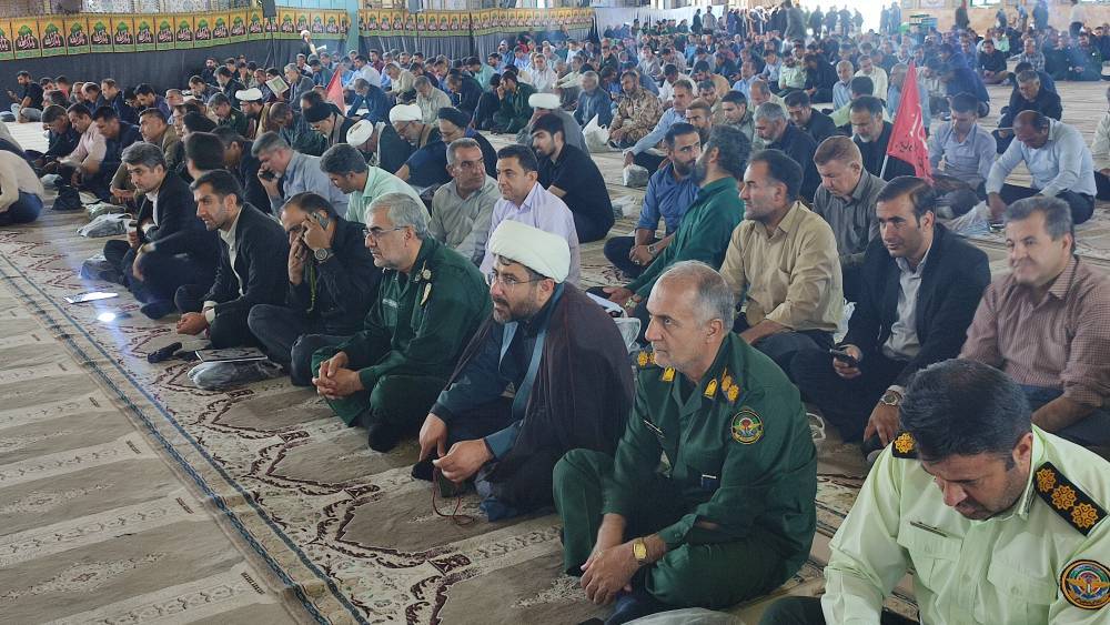 آیین گرامیداشت رهبر شهید انقلاب اسلامی در یاسوج