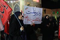 طنین فریاد خون خواهی رهبر شهید در سمنان