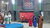 اجرای سوگواره تعزیه در آباده