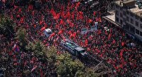 تشییع باشکوه رهبر شهید امت توصیف نشدنی است