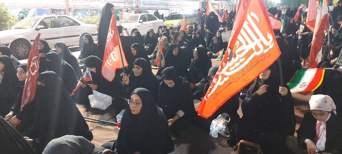 تداوم حماسه مردمی در صد و سی و چهارمین شب تجمعات جنوب‌غرب خوزستان
