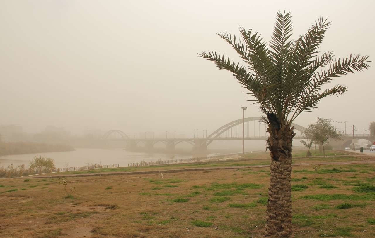 خرمشهر در وضع ناسالم برای گروه های حساس تنفسی