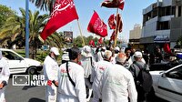 کاروان زائران پیاده انصارالحسین از مشهد به خرمشهر رسید