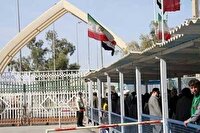 تردد ۶۰ هزار زائر اربعین از مرز بین المللی خسروی