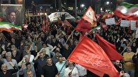 پرچم سرخ انتقام در دستان مردم گرگان در اجتماع شبانه