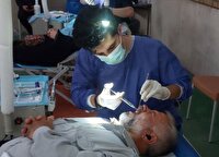 ارائه خدمات رایگان دندانپزشکی در شهرستان رودبار