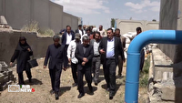 بررسی میدانی مشکلات علی‌آباد کرفتو و روند اجرای طرح آبرسانی اوباتو