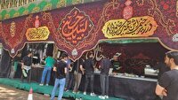 خدمات دهی ۱۸۰ موکب اصفهانی  به زائران