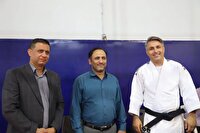 استاژ داوری رشته جودو با تدریس مربی کردستانی