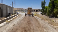 اجرای طرح هادی در روستای چم‌کبود آبدانان