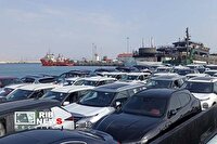 ورود شناور خودروبر با ظرفیت حمل ۲۲۰ دستگاه خودرو به بندر کیش
